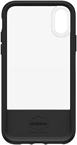 Случаи за серии на изјави Otterbox за iPhone XS/X - со заштитник на екранот ZAGG - пакување на пакетот - луксен црна