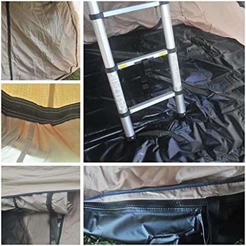 Анекс на шатор на покривот на кампоинт за Шатор од 2-3 Лица со Пвц Мелена Ткаенина Странични Прозорци И Влезна Врата
