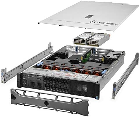 Серверот TechMikeny 2x E5-2690V4 2.60GHz 28-Core 192 GB H730 шини PowerEdge R730