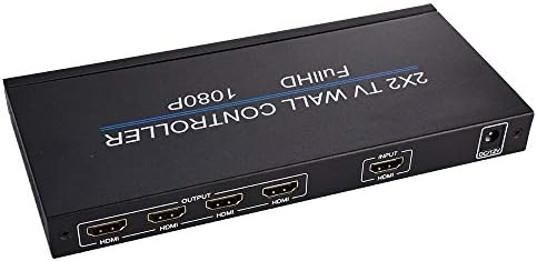 HDMI-Компатибилен Видео Ѕид Контролер 1080p 2x2 Видео Ѕид Процесор 1x2 1x3 1x4 2x1 3x1 4x1 180 Степен Ротирај Мулти Слика Процесор