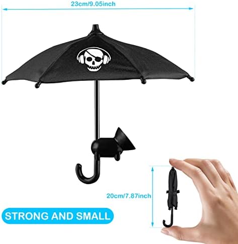 Телефонски чадор Симпатична држач за телефони iPhone Сонце сенка, мини чадор прилагодлив телефонски стол