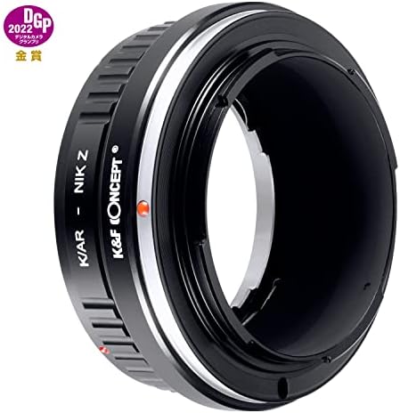 K&F концепт леќи Адаптер за монтирање k/ar-nik z рачен фокус компатибилен со konica auto-рефлекс SLR леќи на Nikon Z Mount Camera