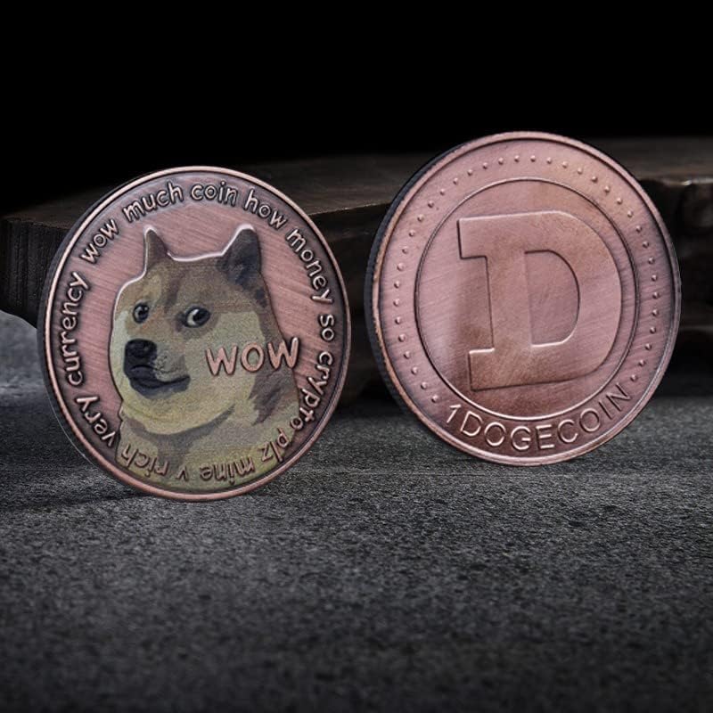 Ново Кученце Тридимензионално Олеснување Комеморативна Монета Месинг Црвена Бакарна Печатење Во Боја Виртуелна Комеморативна Монета