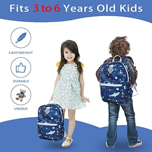 Cots Детска ранец, лесен предучилишен ранец со ранец отпорен на вода, класичен секојдневен дневен пакет, симпатична цртана школа