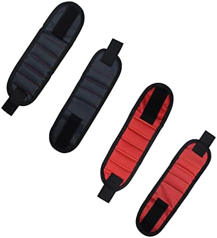 Магнетна лента за рака за држење на завртки вежби за нокти гаџети за погодни магнети алатки држач за појас DIY Handyman подароци