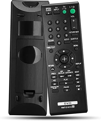 RMT-D197A Далечински управувач за Sony DVD плеер DVPSR210P DVPSR405P DVPSR510H DVP-SR310P DVP-SR320