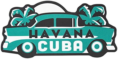 Налепница на Хавана Хавана - Водоотпорен винил Куба сувенир