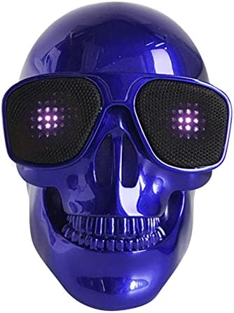 Преносен преносен скелет череп Bluetooth безжичен звучник за Ноќта на вештерките на Ноќта на вештерките подарок YS3