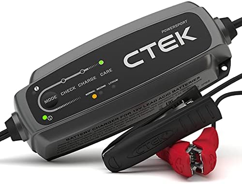 CTEK CT5 PowerSport, 12V полнач за батерии за возила PowerSport во сите услови, заштитени заштитени со обратна поларитет