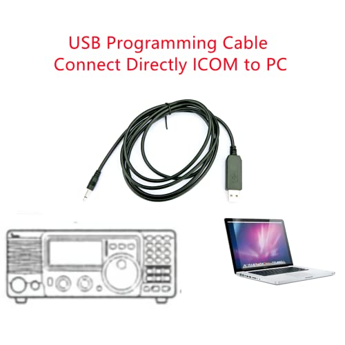 Jxeit USB CT-17 CI-V CAT Ниво на конвертер Кабел за интерфејс USB програмски кабел за ICOM Radio IC-706 IC751 IC-756 IC-765 IC-781
