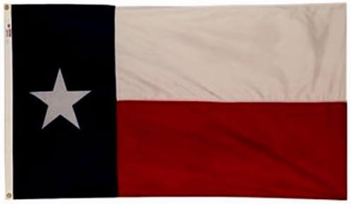 Annin Flagmakers Texas State Flag Usa изработено на официјални спецификации за државно дизајнирање, 4 x 6 стапки