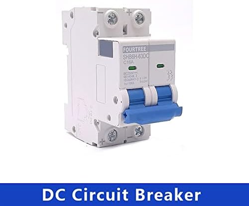 1PCS 2 Полјаци DC250V MCB Circuit Circer Solar Energy Photovoltaic PV Mini DC Air Switch управувано возило