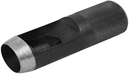 Нов LON0167 кожа занаетчиски прикажан лента за појас на лента, сигурна ефикасност, алатка за рачно алатка за раката црна 24мм диа
