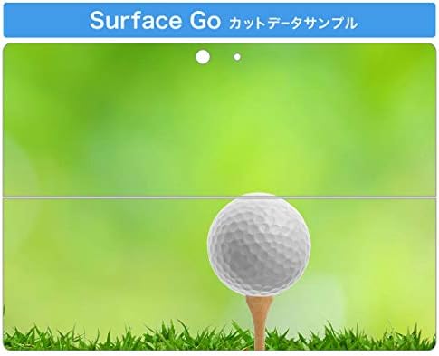 Декларална покривка на igsticker за Microsoft Surface Go/Go 2 Ultra Thin Protective Tode Skins Skins 000218 Golf Shoot Grass