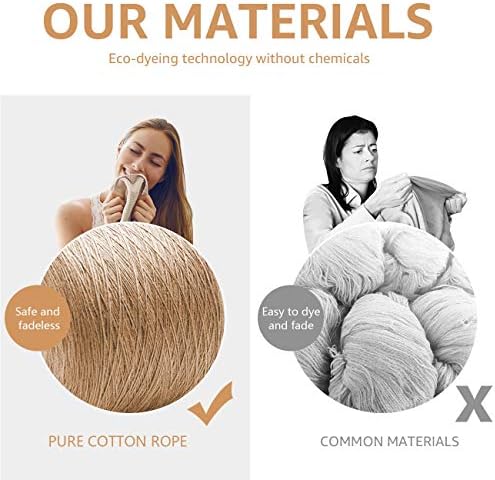 Косиленд голема ткаена корпа за перење за складирање 15,8x15.8x14,6 инчи Организатор на памучно јаже за ќебе играчки крпи бебешки расадник ја спречува канта со рачка