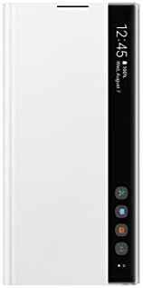 Samsung Galaxy Note10+ Случај, S-View Flip Капак-Бело