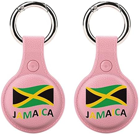 Јамајка Знаме Tpu Случај За AirTag Со Приврзок За Клучеви Заштитен Капак Пронаоѓач На Воздушни Ознаки Држач За Додатоци За Тракери За Клучеви Ранец Миленичиња Багаж