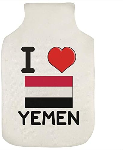 Азиеда „Јас го сакам капакот за шише со топла вода од Јемен