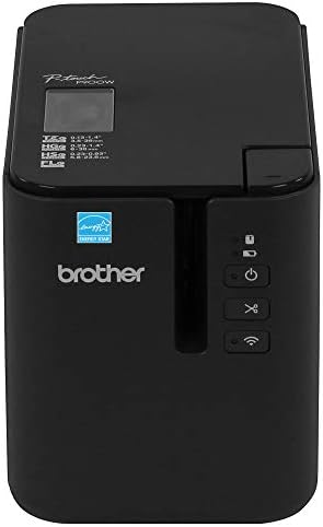 Брат П-Допир ПТ-П950НВ Индустриска Мрежа Ламинат Етикета Печатач, До 36 мм Етикети, Стандарден USB 2.0 И Сериски, Етернет, Вграден