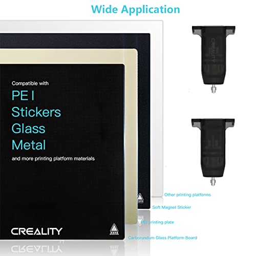 Creality Ender 3D 3D печатач и официјална CREATITY CR Touch Auto Ched Sentor Sentor комплет и Creality го надградија MK-8 Метал