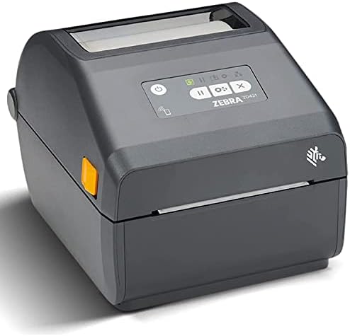 Печатач за етикета на десктоп само за десктоп, ZD421, Bluetooth, USB и USB -домаќин, модуларен слот за конекција - 4 ширина на печатење,