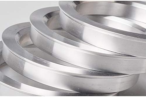 Центрички прстени со алуминиумски алуминиумски центри 72,6 до 57.1, сет од 4 - перформанси на шипки за перформанси се вклопуваат