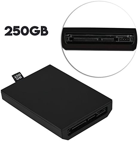 PUSOKEI HDD Хард Диск За Конзола За Игри 120gb / 250GB Машина За Игри Хард Диск ЗА XBOX 360 Внатрешна Тенка Црна