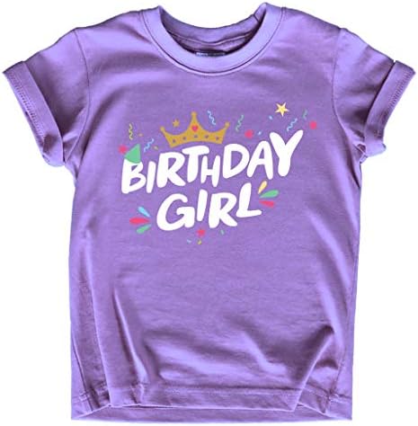 Роденденска девојка кошула круна 1 -ви прва 2 -та Две 3 -та 4 -та 5 -та облека за роденден