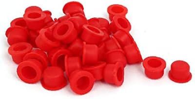 X-Ree DR M14 Flange Monded Tapered Caps Caps Tube End Insert Red 40PC (Inserto Per Tubo C-O-Ni-Co A Flangia DR M14 INSERTO по Tubo