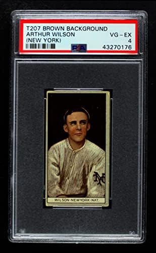 1912 T207 ART WILSON New Yorks Giants PSA PSA 4,00 гиганти