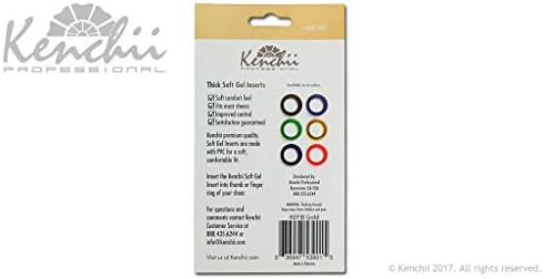 Kenchii Extra Soft Premium Kivery Kivery Shear Ring Finger Inserts Duse Изберете боја