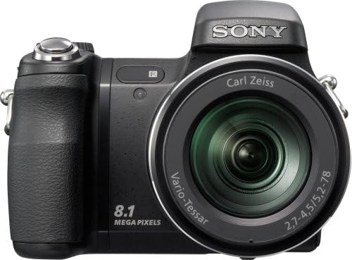Sony Cybershot DSC-H7 8.1MP дигитална камера со зумирање на стабилизација на оптичка слика од 15x