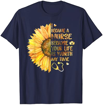 Станав медицинска сестра затоа што твојот живот вреди за мојата маица со маица
