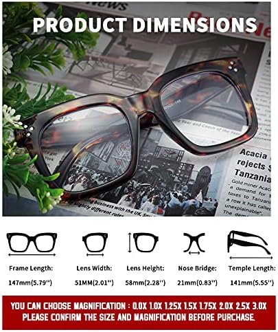 Feisey сина светлина блокирање на очила за читање преголеми читатели Дизајнер луксузна плоштад рамка за очила B2695-FR