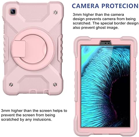 Таблет компјутер случај таблет кутија компатибилен со Samsung Galaxy Tab A7 Lite 8.7 T220/T225 2021, Детска трајна заштитна обвивка за шок,
