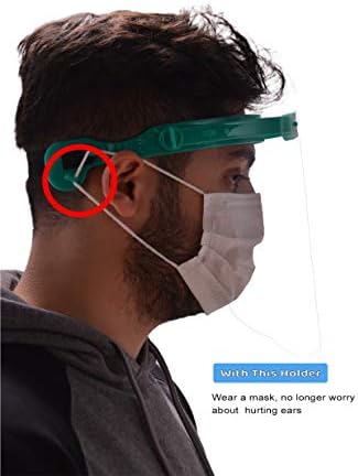 Штит-пластичен штит-пластичен штит-штит-што може да се преиспита-штит-полн со лиценца за лице-чиста маска за лице-целосна заштита на