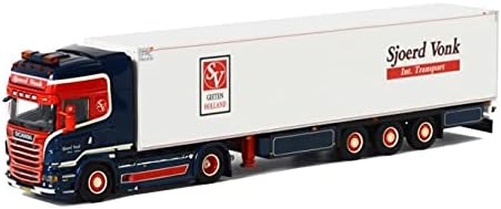 За ладилникот за ладилник Scania R Topline 4x2 за Sjoerd Vonk 01-1353 1/50 Diecast Model Truck