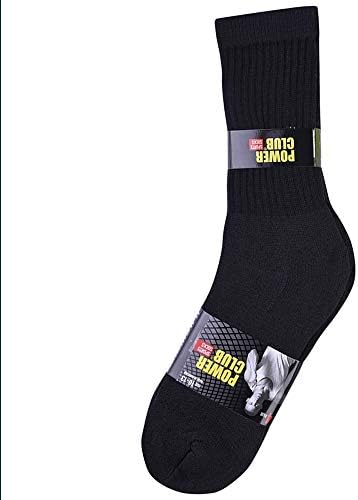 4 пара мажи црни перничени чорапи спортски атлетски теле обичен памук 10-13
