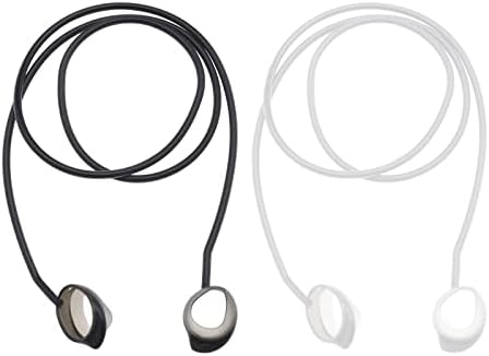 2 парчиња безжични слушалки силиконски анти-изгубени ленти компатибилни со галаксиски пупки/пупки плус ленти за слушалки, слушалки