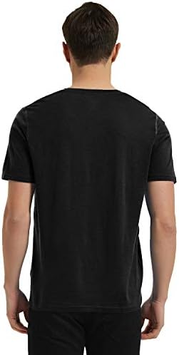 Метарино мерино волна маици со кратки ракави со кратки ракави со лесен екипаж на вратот на вратот за пешачење, лов, возење велосипед