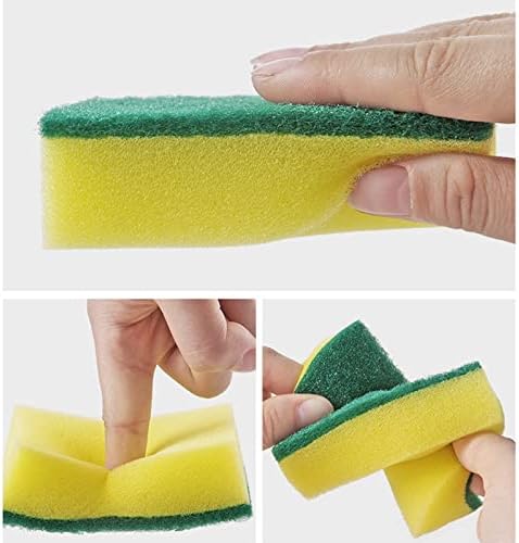 FuelGo 10PCS повеќенаменски чистење сунѓери кои не се крипки за чистење сунѓери за чистење алатки за кујни бања