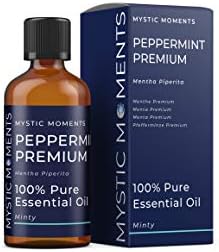 Мистични моменти | Пеперминт премиум есенцијално масло 100 мл - чисто и природно масло за дифузери, ароматерапија и масажа мешавини
