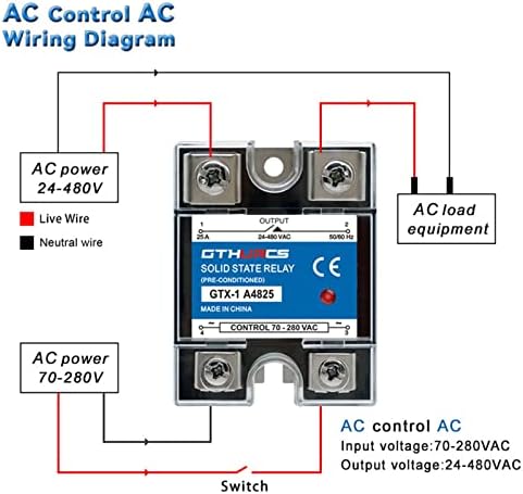 ILAME SSR 10A до 120A DA AA DD ENTING DC CONTROL CONTROL AC 3-32VDC CONTROL 220V AC 10DA 25DA 40DA SOLID STETION RELAY DC-AC 25A