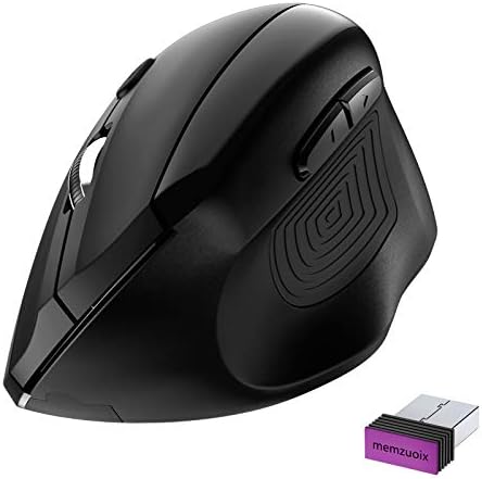 memzuoix 2.4 G Безжичен Глушец, Безжични Компјутерски Глувци Ergономски Безжичен Глушец За Лаптоп, Десктоп, КОМПЈУТЕР, Macbook-2 Пакет
