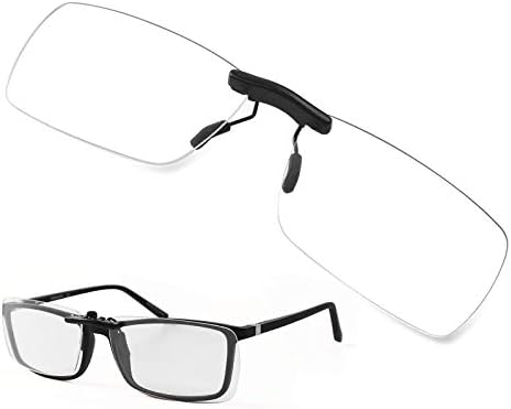 Фонхко Клип На Сина Светлина Блокирање Очила Жени Мажи над Рецепт Очила Без Рамка Леќа Против Напрегање На Очите Главоболки