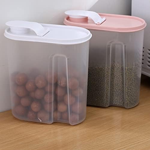 Pdgjg Храна Кујна Кутија За Складирање Пластичен Контејнер Кутија За Складирање Фрижидер Запечатен Капак Проѕирна Кутија За Складирање