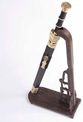 Amdhz katana rack вертикално цврсто дрво меч за меч, држач за меч заграда за кука за самурај катана вакизаши Танто Стандарден меч