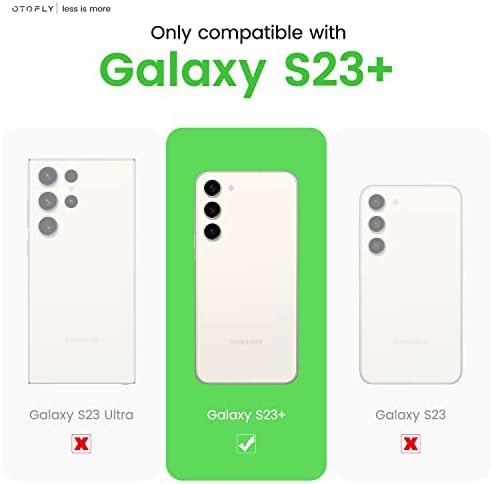 СИЛИКОНСКИ Случај ОТОФЛИ За Samsung Galaxy S23 Плус, Свиленкасто-Мек Допир Галакси S23 Плус Телефонски Случај Со Микрофибер Поставата,
