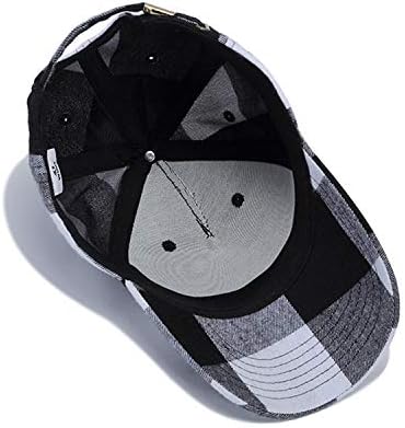 Andongnywell Unisex Flat Bream Claid Baseball Cap AdjectBale Snapback Hat летни спортови на отворено карани врв на капачето