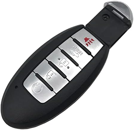 Далечински паметн клуч FOB Shell Case одговара за Nissan Altima Maxima Murano Pathfinder Infiniti JX35 Q50 Q60 QX60 5 копчиња за копчиња